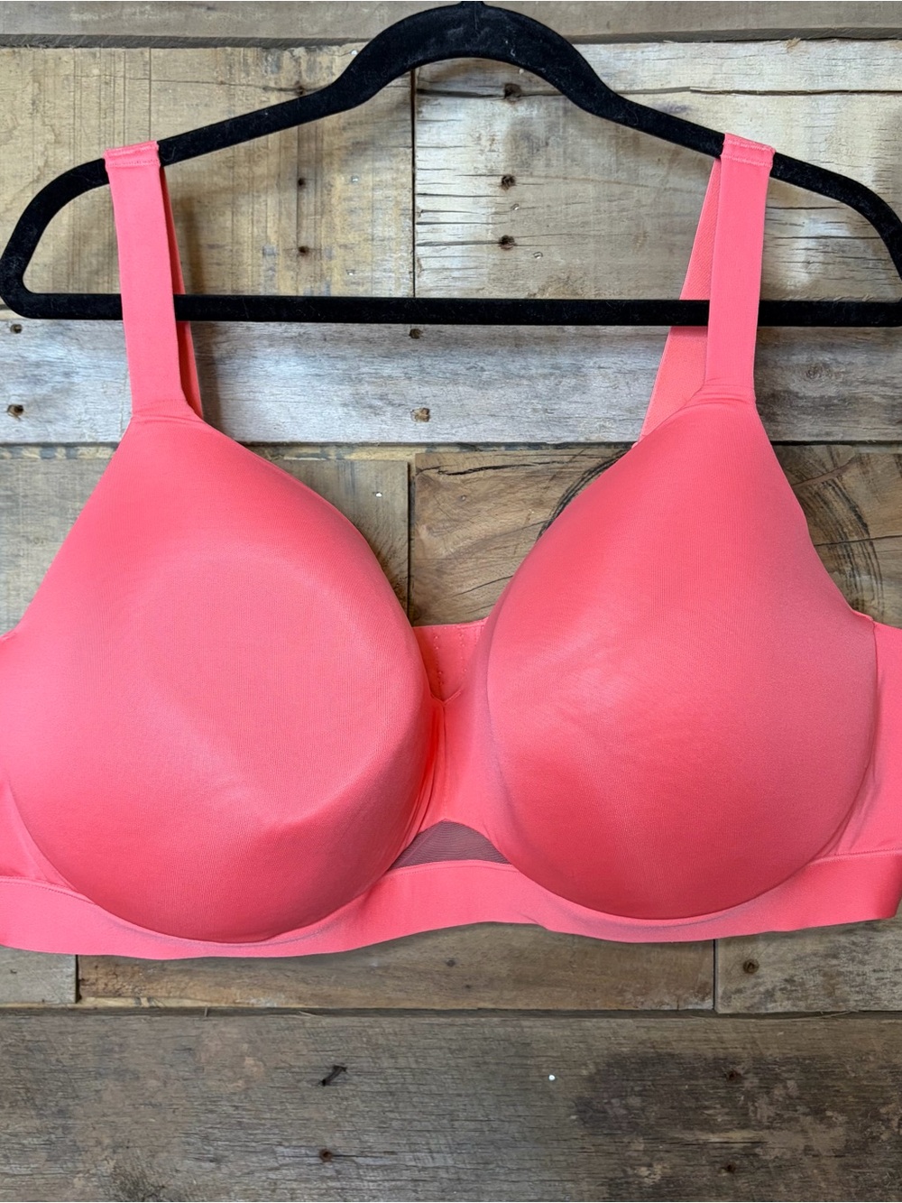 Cacique Women’s Coral Pink Smooth T-Shirt Bra 50D